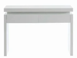 Sidetable Emerson - Met Led-Verlichting - 2 Lades - Wit Gelakt Mdf