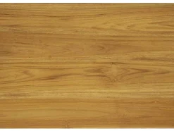 Sidetable Met 3 Lades In Teak - Kleur: Houtlook - Wekea