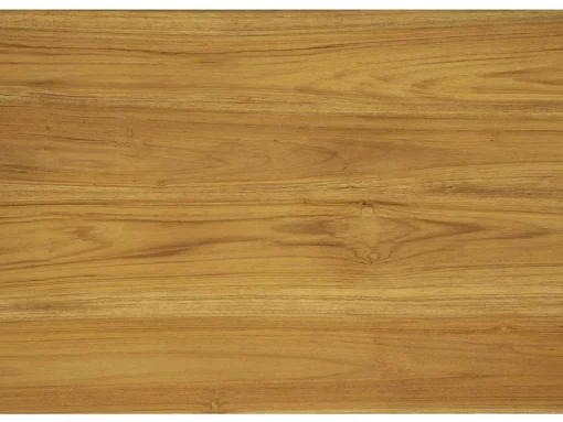 Sidetable Met 3 Lades In Teak - Kleur: Houtlook - Wekea
