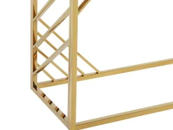 Sidetable Van Gehard Glas En Roestvrij Staal - Goud - Simato - Van Pascal Morabito