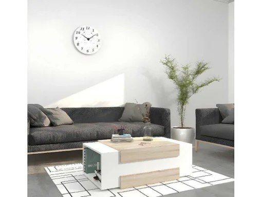 Simon Koffietafel, Wit, Sonoma, 100X60X35 Cm, Epikasa