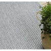 Sisal Tapijt, Loper Timo 6272 Buitenshuis Grijskleuring 60X300 Cm