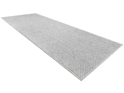 Sisal Tapijt, Loper Timo 6272 Buitenshuis Grijskleuring 70X300 Cm