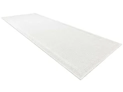 Sisal Tapijt, Loper Timo 5979 Buitenshuis Kader Wit 70X250 Cm