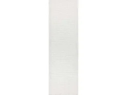 Sisal Tapijt, Loper Timo 5979 Buitenshuis Kader Wit 70X200 Cm