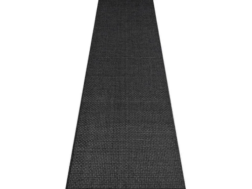 Sisal Tapijt, Loper Timo 0000 Buitenshuis Zwart 70X250 Cm