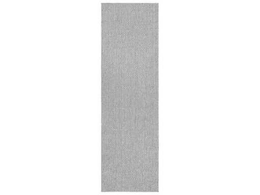 Sisal Tapijt, Loper Timo 6272 Buitenshuis Grijskleuring 80X250 Cm