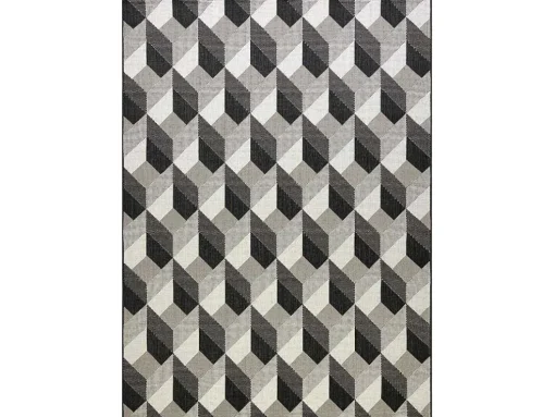 Sisal Tapijt Sisal Flat 48624/690 Blokjes 3D 120X170 Cm