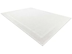 Sisal Tapijt Timo 5979 Buitenshuis Kader Wit 140X190 Cm