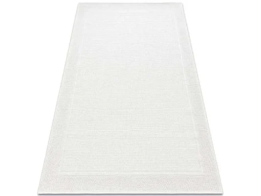 Sisal Tapijt Timo 5979 Buitenshuis Kader Wit 180X270 Cm
