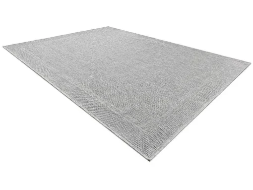 Sisal Tapijt Timo 5979 Buitenshuis Kader Grijskleuring 240X330 Cm