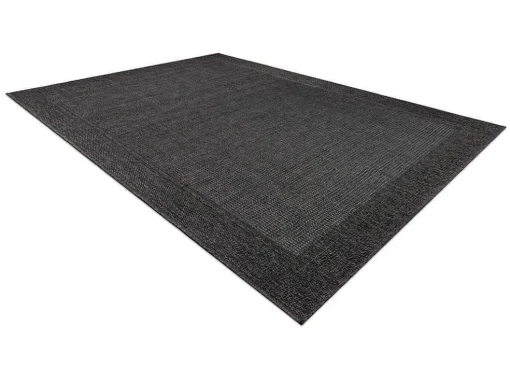 Sisal Tapijt Timo 5000 Buitenshuis Kader Zwart 280X370 Cm