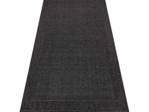 Sisal Tapijt Timo 5000 Buitenshuis Kader Zwart 280X370 Cm