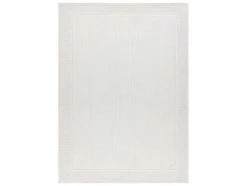 Sisal Tapijt Timo 5979 Buitenshuis Kader Wit 180X270 Cm