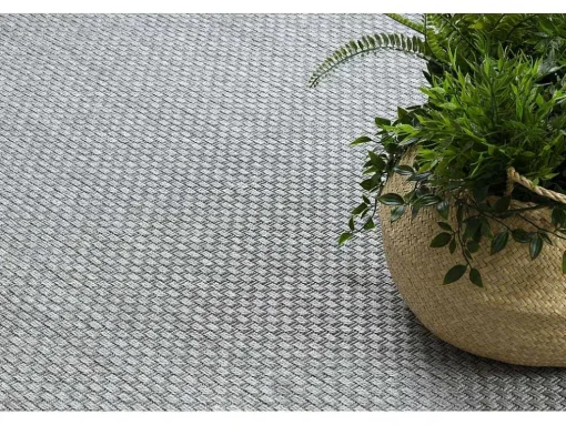 Sisal Tapijt Timo 6272 Buitenshuis Grijskleuring 240X330 Cm