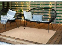 Sisal Tapijt Timo 6272 Buitenshuis Donker Beige 240X330 Cm