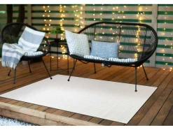 Sisal Tapijt Timo 6272 Buitenshuis Wit 120X170 Cm