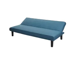 Slaapbank Mcw-J17, Turquoise-Blauw