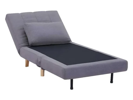 Slaapfauteuil Strevi - Stof - Grijs