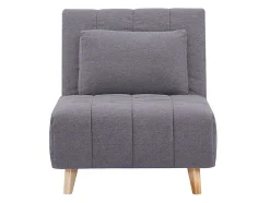 Slaapfauteuil Strevi - Stof - Grijs