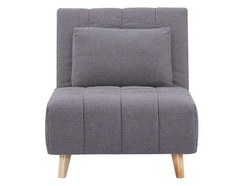 Slaapfauteuil Strevi - Stof - Grijs