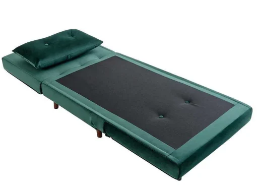 Slaapfauteuil Van Spargroen Velours Uribia