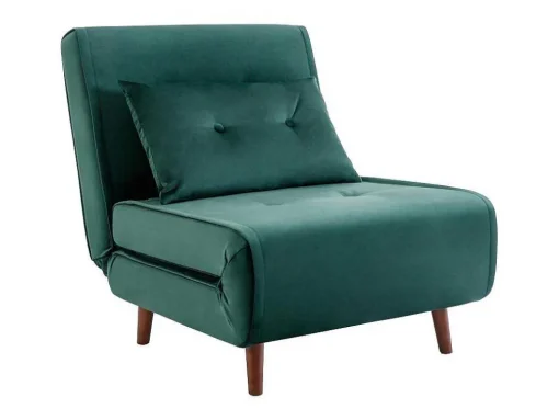 Slaapfauteuil Van Spargroen Velours Uribia