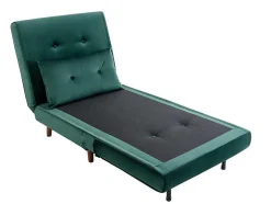 Slaapfauteuil Van Spargroen Velours Uribia