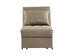 Slaapfauteuil Van Stof Lesna - Beige