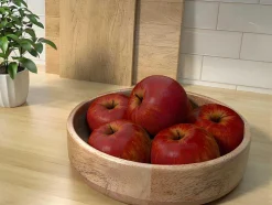 Slakom Van Mangohout - D26,5 X H6,5 Cm - Naturel - Valisa