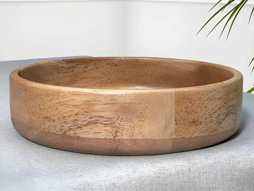 Slakom Van Mangohout - D26,5 X H6,5 Cm - Naturel - Valisa