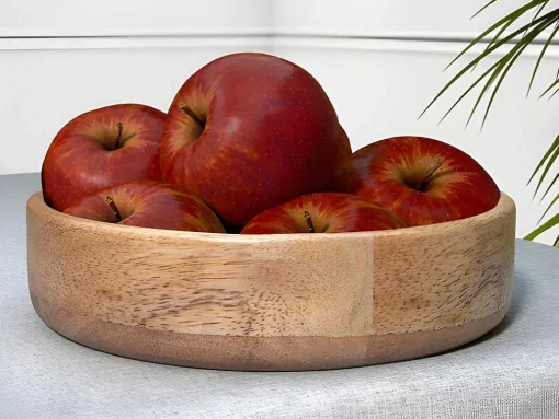 Slakom Van Mangohout - D26,5 X H6,5 Cm - Naturel - Valisa