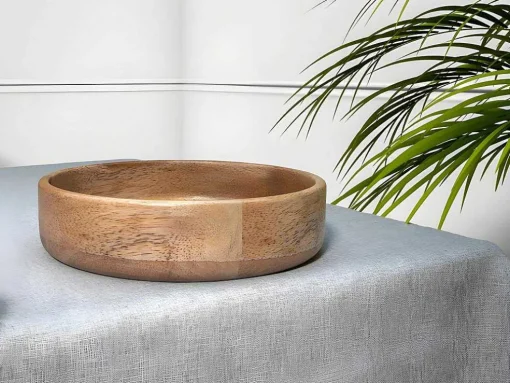 Slakom Van Mangohout - D26,5 X H6,5 Cm - Naturel - Valisa