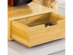 Sobuy Frg83-N Capsulehouder Koffiecapsule Houder Bamboe Theezakjes Koffiezetapparaat Nespresso