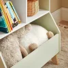 Sobuy Kinderspeelgoedopbergplank, Boekenplank, Opbergeenheid Voor Kinderkamer, Boekenkast Met 2 Planken En 3 Open Vakken, 60 X 36 X 89 Cm, Kmb90-Gr