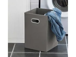 Sobuy Linnenkast, Wasmand, Badkameronderkast, Toiletkast, Opbergmeubel Met 1 Lade En 1 Uitneembare Wasmand, Wit, 40X39X86Cm, Bzr110-W