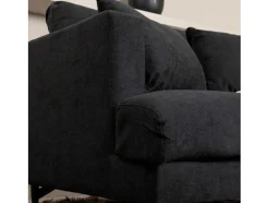 Sofia Fauteuil Zwart.