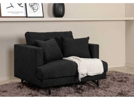 Sofia Fauteuil Zwart.