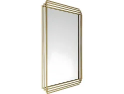 Spiegel In Art-Decostijl Samba - B80 X H110 Cm - Goudkleurig