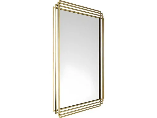 Spiegel In Art-Decostijl Samba - B80 X H110 Cm - Goudkleurig