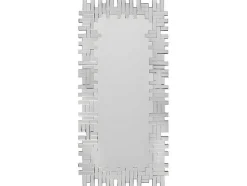 Spiegel Lola 120 X 2 X 57 Cm - Roestvrij Staal En Mdf - Zilverkleurig