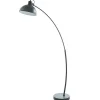 Staande Lamp Met Boog Met Vintage-Stijl Delphe - Ijzer - 62 X 25 X 177 Cm - Zwart