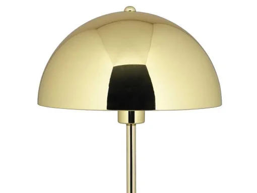 Staande Lamp Met Vintage Messingeffect - D 30 Cm X H 149 Cm - Goudkleurig - Ontario