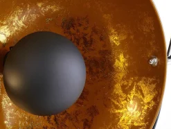 Staande Lamp Movie - H. 166 Cm - Goudkleurig Van Het Merk Inside Art