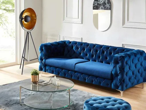 Staande Lamp Movie - H. 166 Cm - Goudkleurig Van Het Merk Inside Art