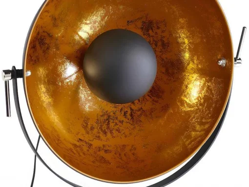 Staande Lamp Movie - H. 166 Cm - Goudkleurig Van Het Merk Inside Art