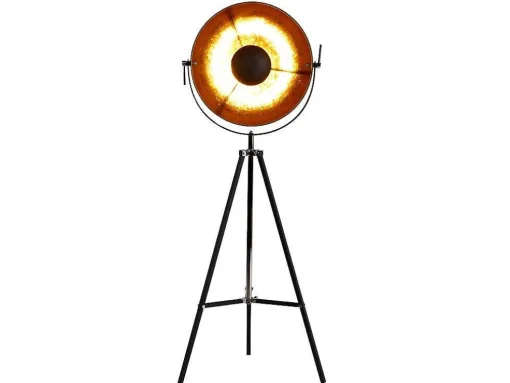 Staande Lamp Movie - H. 166 Cm - Goudkleurig Van Het Merk Inside Art