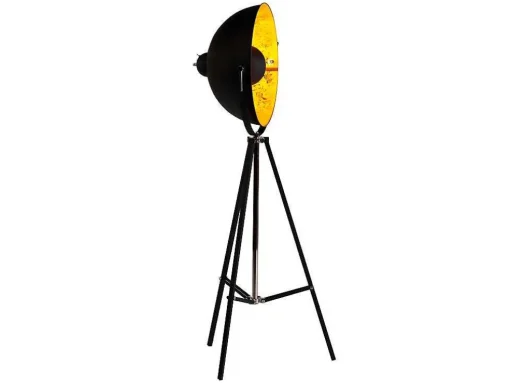 Staande Lamp Movie - H. 166 Cm - Goudkleurig Van Het Merk Inside Art