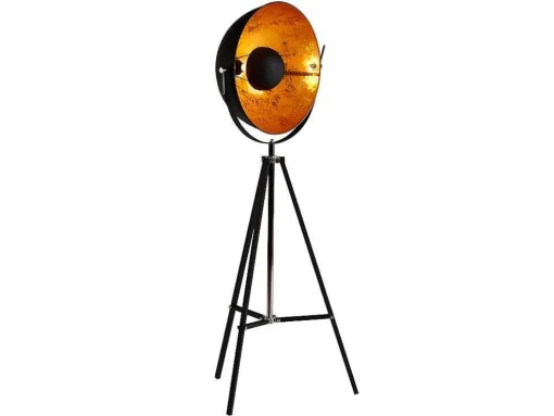 Staande Lamp Movie - H. 166 Cm - Goudkleurig Van Het Merk Inside Art