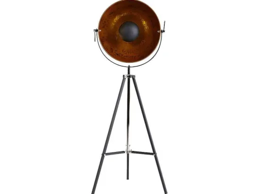 Staande Lamp Movie - H. 166 Cm - Goudkleurig Van Het Merk Inside Art
